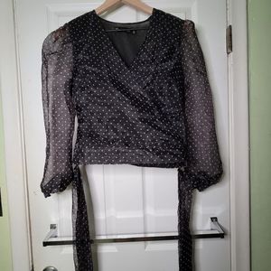 NY&Co polka dot blouse  71